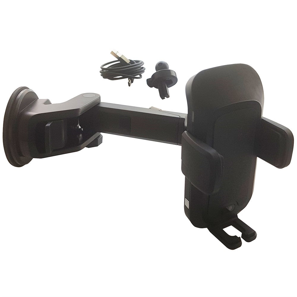 MOBILHÅLLARE AUTOMATIC TRÅDLÖS QI-LADDARE