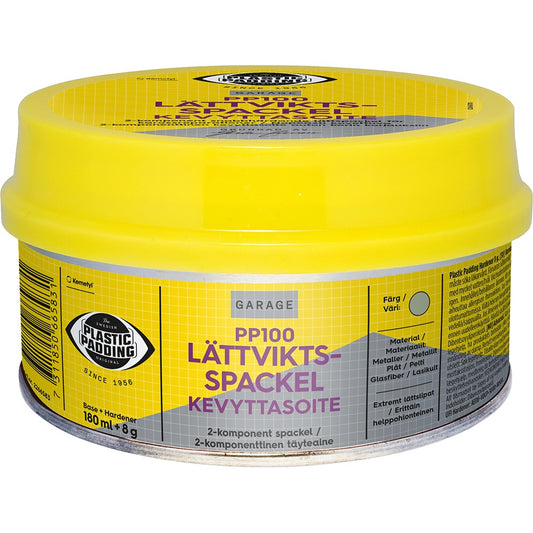 PLASTIC PADDING LÄTTVIKSSPACKEL PP100 180ML