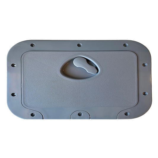 INSPEKTIONSLUCKA 355X600 GRÅ