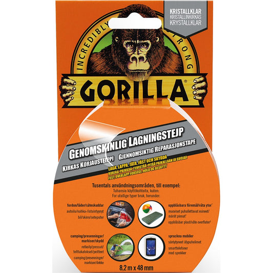 GORILLA TEJP 8.2X48MM TRANSPATENT