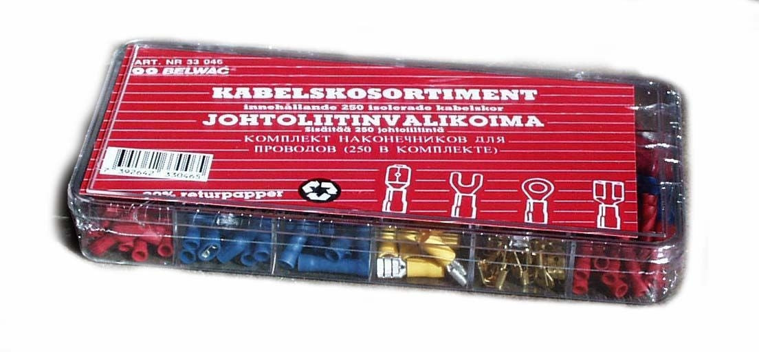 KABELSKOSORTIMENT 250DELA