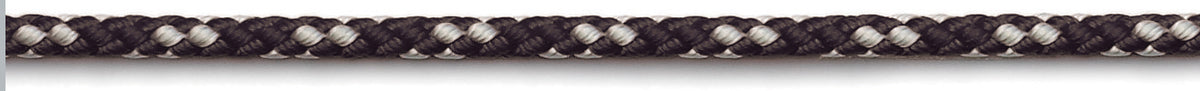 DINGHY SVART 8-FLÄTAD 4MM