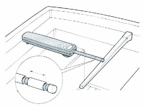 RAYMARINE 25MM FÖRL.STYRARM