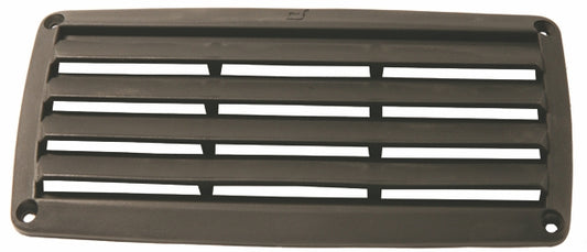 VENTILATIONSGALLER SVART PLAST