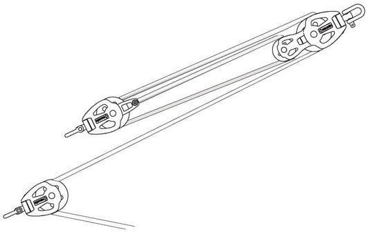 KICKTALJA UPP TILL 9M 8MM/4:1