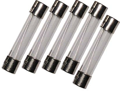 GLASSÄKRING 5ST 5AMP 32MM