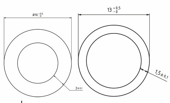 INSTICKSLIST SVART 16M/13MM