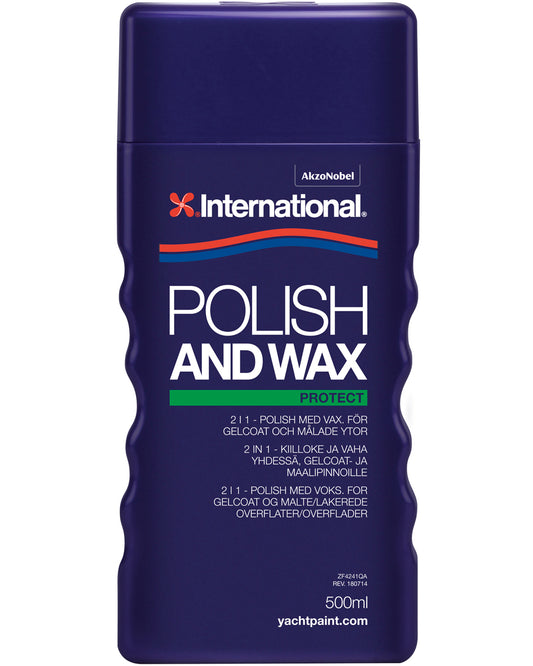 POLISH AND WAX 0.5L