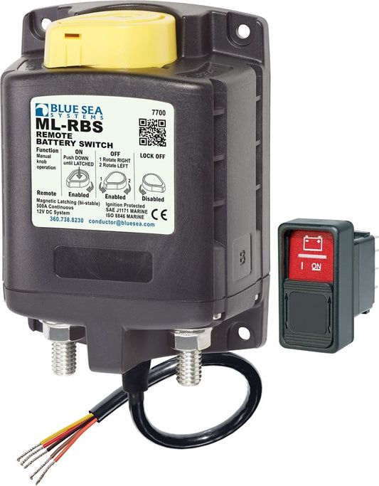 ELEKTRISK HUVUDSTRÖMBRYTARE BLUE SEA 500A 12V